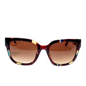 SeanJohn SJLOS2001 Womens Rx able Fashion Sunglasses Blue Brown Demi 54 21 145